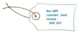 Box 889 Lumsden Sask S0G 3C0